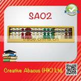 17 Rods Plastic Frame Special Design Demonstration Abacus Soroban thumbnail-1