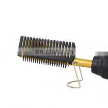 High Heat Ceramic Press, Comb Hair Straightener Pressing Electric Hot Comb/ thumbnail-5