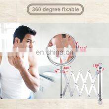 Magnifying 1x/2x Extension Flexible Extending Folding Bathroom Mirror thumbnail-4