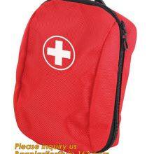Waterproof First Aid Medical Multi Inner Pockets Kit First Aid Bags, Packaging Empty Emergency Medical Equipment Hospital Bag thumbnail-3
