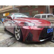 Car Auto Body Kit for Lexus IS 2006-2012 Year Upgrade 2021 Front Face With PP Bumpers ABS Grilles thumbnail-4
