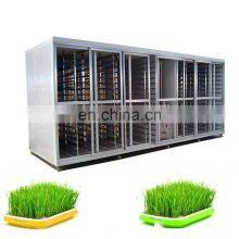 Automatic Hydroponic Fodder Processing System Barley Grass Growing Machine Fodder Production Machine