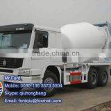 Sinotruk 12T Self Loading Concrete Mixer Truck 0086-13635733504 thumbnail-1