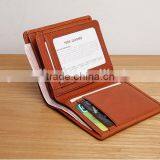 High Quality Vintage Style Genuine Leather Men's Bifold Wallet Small Wallet for Gifts thumbnail-5
