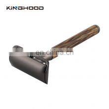 Bamboo Wood Handle Shaving Safety Razor Double Edge Safety Razor Christmas Present thumbnail-3
