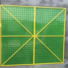 Yellow-green frame climbing frame mesh new climbing frame safety steel mesh scaffolding protection safety net