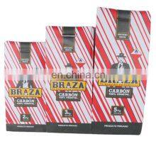 Пакет для перуанского бarbeque-уголья весом 2 кг, 3 кг, 5 кг. Ламинированный бумажный пакет для угля.