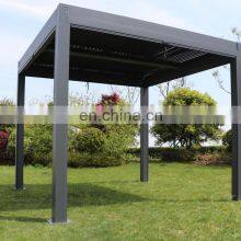 Sunroof Waterproof Patio Automated Outdoor Gazebo Garden Bioclimatic Aluminum Pergola thumbnail-4