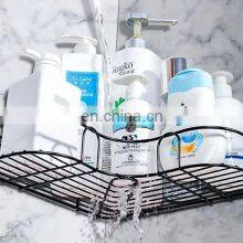 Corner Bathroom Shelf Tripod Bathroom Racks Adhesive Bathroom Shower Caddy Wall Mounted No Drilling thumbnail-4