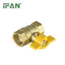 IFAN Wholesale Manual Brass Ball Valve Female and Male Natural Gas Ball Valve thumbnail-3