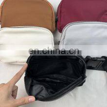 New Hot Selling Adjustable Buckle Belt Nylon Fanny Pack Women Outdoor Fitness Belt Bag Men's Gym Cycling Running Chest Bags thumbnail-4