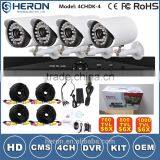 4 Channels 960H High Defination Hybrid DVR HDMI H.264 Mobile Phone View DVR Kit thumbnail-6