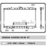 Aluminum Auto Radiator for JEEP CHEROKEE 84-90 AT