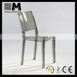 popular 2015 hotsale wholesale design clear dining chair plastic chair MKP07