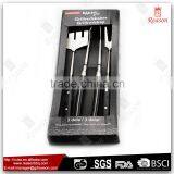 Wooden Handle Stainless Steel Non-stick Barbecue Tools Set thumbnail-6