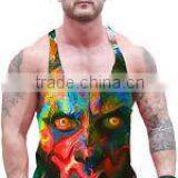 100% Cotton Sublimation Singlet thumbnail-3