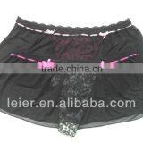 Plus Size Bra/skirted Thong Set thumbnail-2