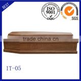 IT-05 Funeral supplies wood coffin Italy wood casket