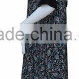 100%rayaon Lady Maxi Islamic Muslim Kaftan Abaya Long Dress With Embroidery thumbnail-4