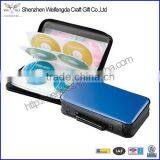 Factory Hot Sell Fashion Leather cd Dvd Storage Case With Handle Quality Choice thumbnail-1