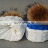 2015 New Hot Sale Warm Fold Brim Knitting Cap thumbnail-4