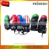 Mini Boxing Gloves Keychain Fashion Car Flag National Team Key Chains