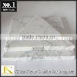Square White Marble Shower Tray thumbnail-3