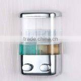 500ML Double Chrome Plated Double Soap Dispenser