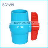 BOYAN ZheJiang TaiZhou Hot Sale In Thailand Plastic Blue Pvc Ball Valve thumbnail-1