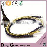 2016 New Design Elastic Headband Flower Hair Band Wholesale Custom Jeweled Hairband thumbnail-5