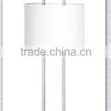 UL Approved Hotel Room Straight Round Table Lamp With On/Off Line Switch And Brushed Nickel Finished XC-H015 thumbnail-1