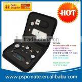 Office Travel Kit Wholesale Travel Smart USB Kit With EVA Case thumbnail-1