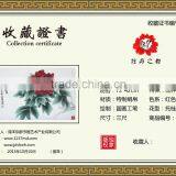 Hot Item 2016 Special Silk Material Flowers Peony Blossom Handmade Painting for Home Decor thumbnail-2