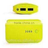 8400mAh Colorful Dual USB Output Mobile Power Stations With Torch thumbnail-4