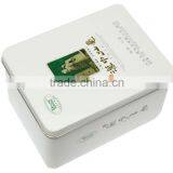 China Supplier Dongguan Wholesale Metal Tea Tin Cans/tea Boxes/square Tea Box