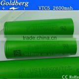 100% Original 30a High Drain VTC5 18650 Battery 2600mah Us18650vtc5 for Sony Vtc5 Battery thumbnail-1