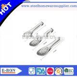 Premium 100% Stainless Steel Food Barbecue Tongs Quality Choice thumbnail-1