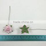 Soft Pink, Small Handmade Mulberry Paper Flower, Wedding Party, Scrap-booking Crafts, Wholesale thumbnail-3