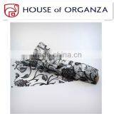 Transparent Flocking Organza thumbnail-1
