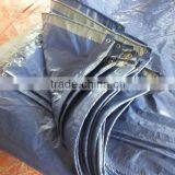 Tarpaulin Machine for Sale PP Sliver/blue Triangle Plastic Rope Waterproof Anti-aging Sunscreen Outdoor Cover Factory Sell thumbnail-1