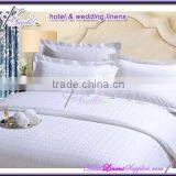 250TC 100% Cotton Star-rating Jacquard Dobby Hotel Bedding Sets Directly From Chinese Factory thumbnail-1