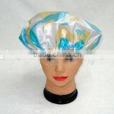 Satin Bath Shower Cap Single Layer thumbnail-1