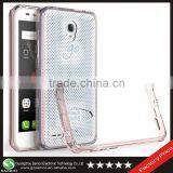 Samco New Arrival Clear Acrylic Material Shockproof Mobile Phone Shell Case Accessory for Alcatel One Touch Go Play