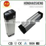 10S5P 36V 13ah Rechargeable Electric Bike Lithium Ion Battery Pack Silver Fish Type thumbnail-4