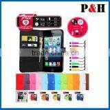 Highe Quality Wallet Card Holder Leather Case For Apple IPhone5 New IPhone thumbnail-2