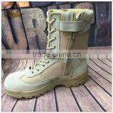 2016 Hot Sale Men Dress Beige Military Canvas Combat Army Desert Boots thumbnail-1