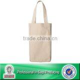 High Quality Custom Cheap Reusable Canvas Wine Bag Bottle Bag thumbnail-1