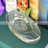 Hand-blown Baccarat Abysse Crystal Ashtray thumbnail-2