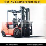 Material Handling Equipment 4ton AC electric forklift truck for sale