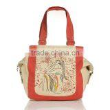 Beauty Girl Print Shoulder Bag for Young Ladies thumbnail-3